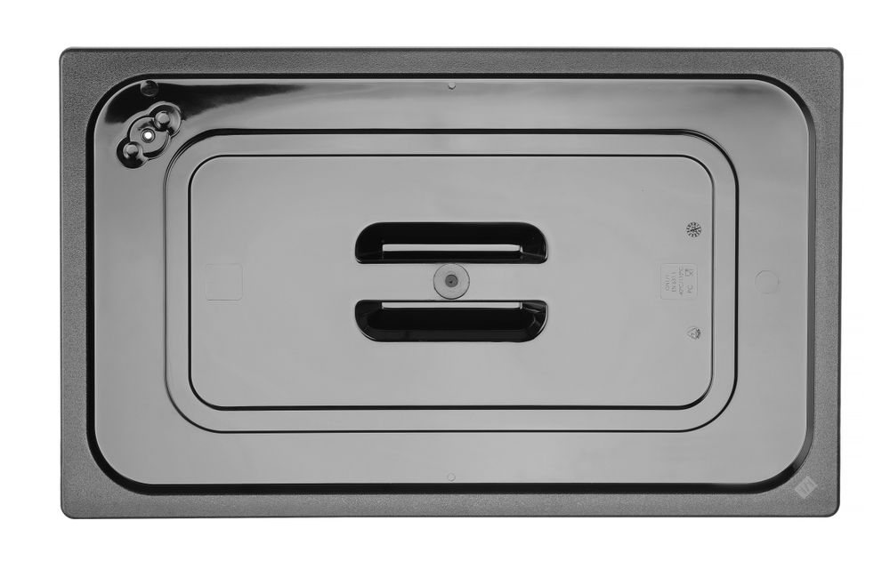 Gastronorm poklopac, HENDI, GN 1/3, Crna, 325x176mm - Slika 2