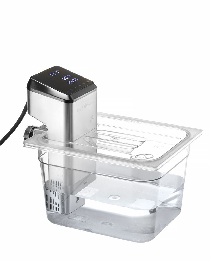 Gastronorm poklopac s otvorom za Sous-vide štap, HENDI, GN 1/2, Prozirno, 265x325mm - Slika 3