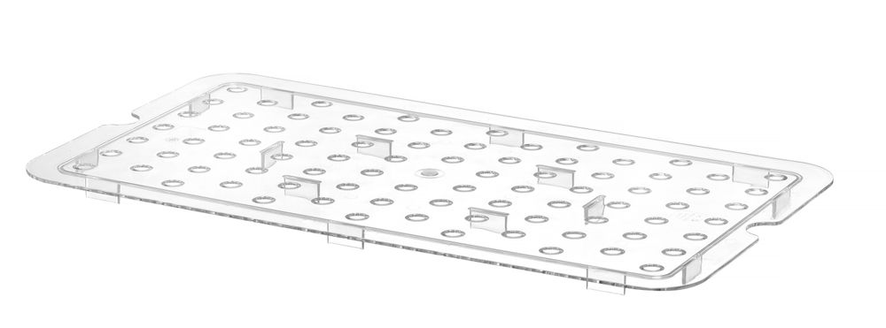 Pladanj za prikupljanje tekućine, HENDI, Profi Line, GN 1/1, Prozirno, 467x263mm