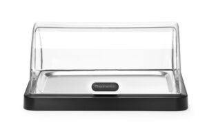 Jednostruka roll-top rashladna vitrina Duo UNIQ, HENDI, designed by Robert Bronwasser, Bež, 460x355x(H)220mm