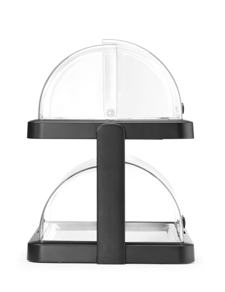 Dupla rashladna roll-top vitrina Duo, UNIQ, HENDI, designed by Robert Bronwasser, Bež, 480x355x(H)480mm - Slika 2