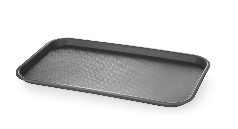 Polipropilenska tacna za fast food GN 1/1, AmerBox, GN 1/1, Crna, 530x325x(H)20mm - Slika 4