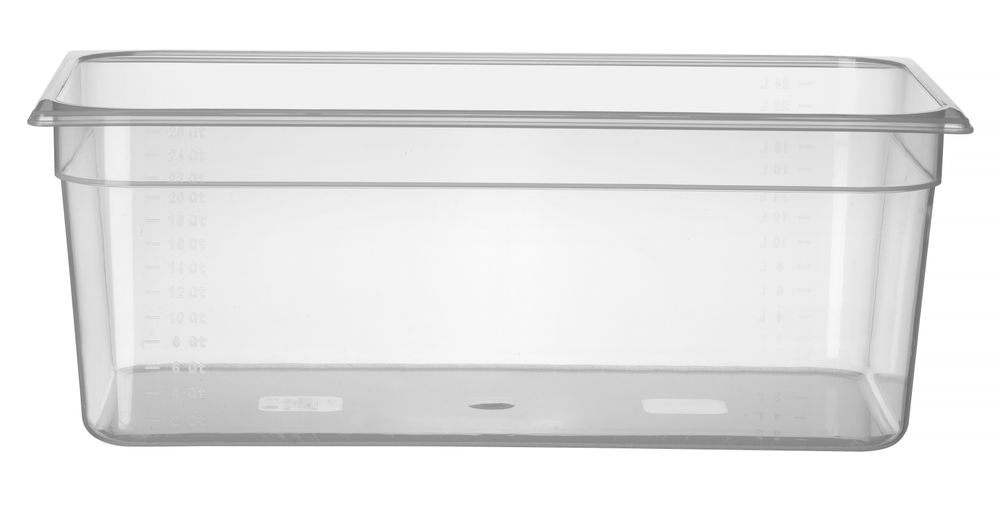 Gastronorm spremnik 1/1, HENDI, Profi Line, GN 1/1, 14L, Prozirno, 530x325x(H)100mm - Slika 2