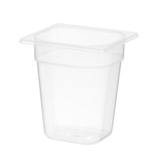 Gastronorm spremnik 1/6, HENDI, Profi Line, GN 1/6, 1,6L, Prozirno, 176x162x(H)100mm
