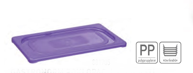 Gastronorm poklopac, ljubičasti, HENDI, GN 1/3, Ljubičasta, 325x176mm