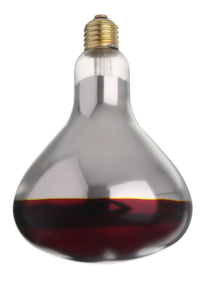 Infracrvena žarulja za zagrijavanje, HENDI, Crvena, 230V/250W, ?125x(H)170mm - Slika 2