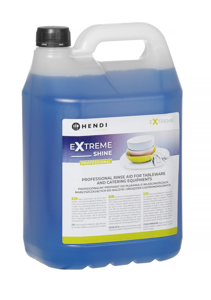 Extreme Shine Professional sredstvo za ispiranje posuđa i ugostiteljske opreme, HENDI, 10 l - Slika 3